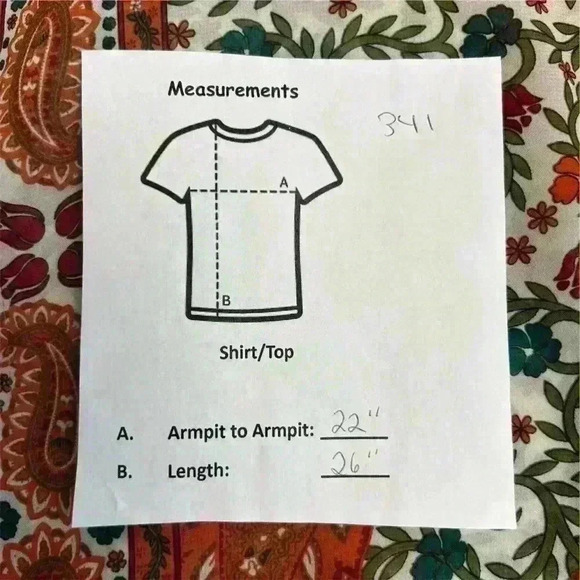 Passports Women's Boho Sheer Paisley Print Blouse Multicolor Size M - Picture 10 of 10